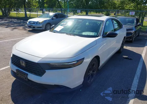 2025 Honda Accord Se из США, поврежденный, VIN 1HGCY1F46SA015476